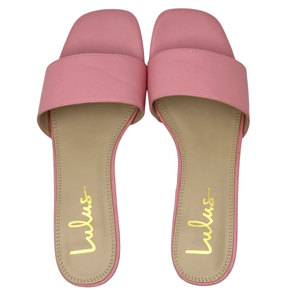 Lulus Janiya 8 Women Light Pink High Heel Sandals
